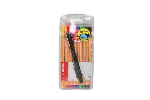 صورة طقم قلم ستيبلو 10 قلم مع هدية