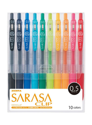 صورة طقم أقلام ساراسا كليب 10 قلم 0.5